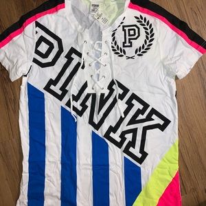 VS Pink Campus Tee Referee Jersey